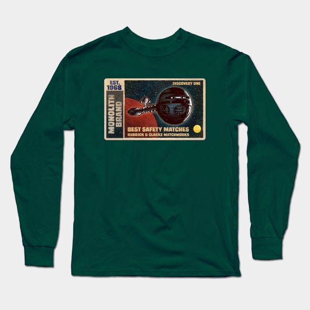 Monolith Brand Matches Long Sleeve T-Shirt by ChetArt